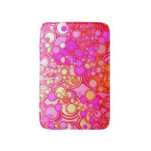 Tapis De Bain Rétros cercles (Devant (Vertical))