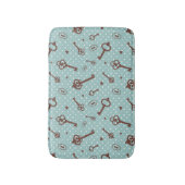 Tapis De Bain Rétros clés de Valentine (Devant (Vertical))