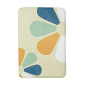 Tapis De Bain Rétros fleurs du style 60s (Devant (Vertical))