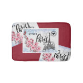 Tapis De Bain Retrouvez-Moi à Paris | Cartes Postales du Bord (Devant)