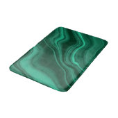 Tapis De Bain Rêve de malachite liquide #1 #gem #décoration #art (Angle)