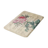 Tapis De Bain Rêve de musique de rose de rose (Angle)
