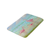TAPIS DE BAIN RÊVER DE FLAMANT ROSE (Angle)