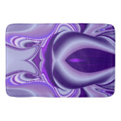 Tapis De Bain Rêves arc-en-ciel à fleurs violettes (Devant)