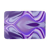 Tapis De Bain Rêves arc-en-ciel à fleurs violettes (Devant)