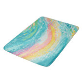 Tapis De Bain Rêves de piscine à marée tropicale (Angle)