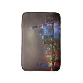 Tapis De Bain Rêves électriques - Futuriste Shanghai Skyline, A (Devant (Vertical))
