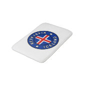 Tapis De Bain Reykjavik Islande (Angle)