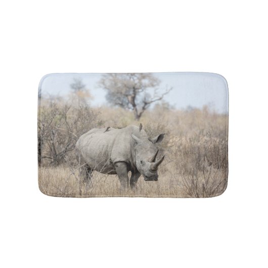 Tapis De Bain Rhino blanc (Devant)