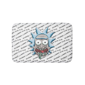 Tapis De Bain RICK ET MORTY™ | Pixelverse Tête de roulage