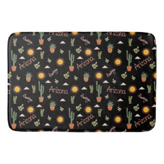 Tapis De Bain Rideau de douche Cactus Rêve du désert d'Arizona S