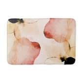 Tapis De Bain Rideau de douche d'aquarelle Abstrait (Devant)