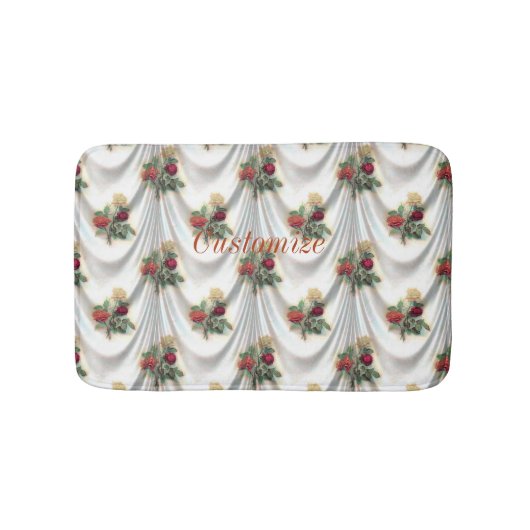 Tapis De Bain Rideau de rose rouge Thunder_Cove (Devant)