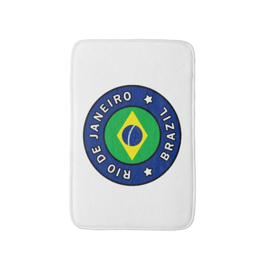 Tapis De Bain Rio de Janeiro Brésil (Devant (Vertical))