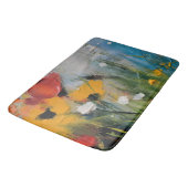 Tapis De Bain Riverside – Expressive Abstract Meadow (Angle)