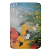 Tapis De Bain Riverside – Prairie Abstraite Expressive (devant Vertical)