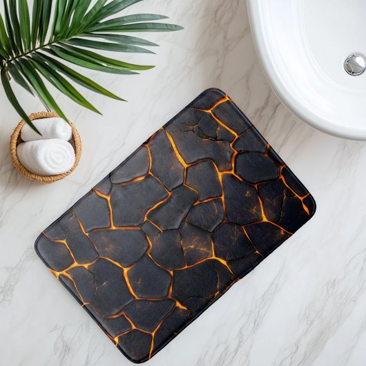 Tapis De Bain Rocher de lave imitation