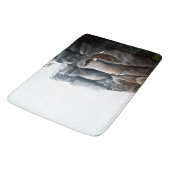 Tapis De Bain Rocks de vol de Bald Eagle (Angle)