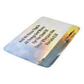 TAPIS DE BAIN ROMAINS DE SÉRENE 8:28 SCRIPTURE VERSE (Angle)