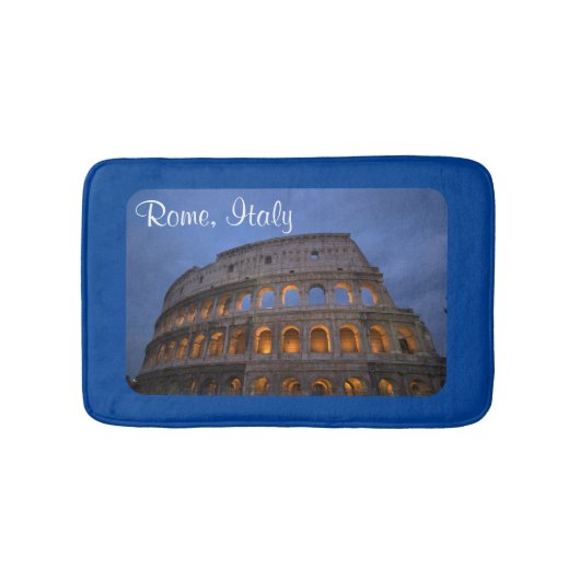 Tapis De Bain Roman Colosseum at Night (Devant)