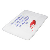 TAPIS DE BAIN ROMANCE AIME LA BEAUTÉ ET TOUT CE JAZZ (Angle)