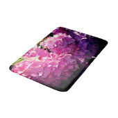 Tapis De Bain Romantique rose floral élégant hydrangeas (Angle)