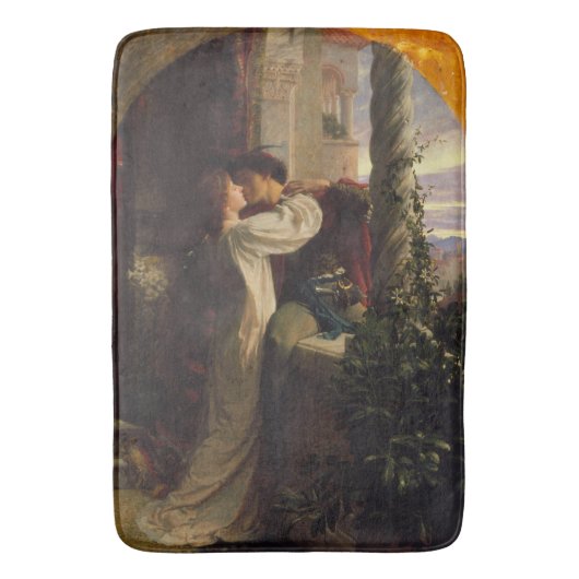 Tapis De Bain Romeo et Juliet (par Frank Dicksee) (devant Vertical)