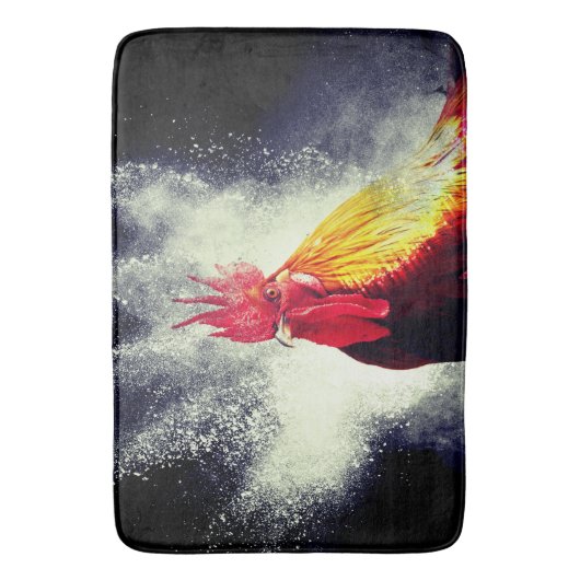 Tapis De Bain Rooster (devant Vertical)