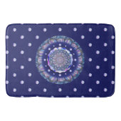 Tapis De Bain Rosace bleue (Devant)