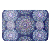 Tapis De Bain Rosace bleue (Devant)