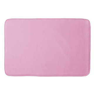 Tapis de bain rose