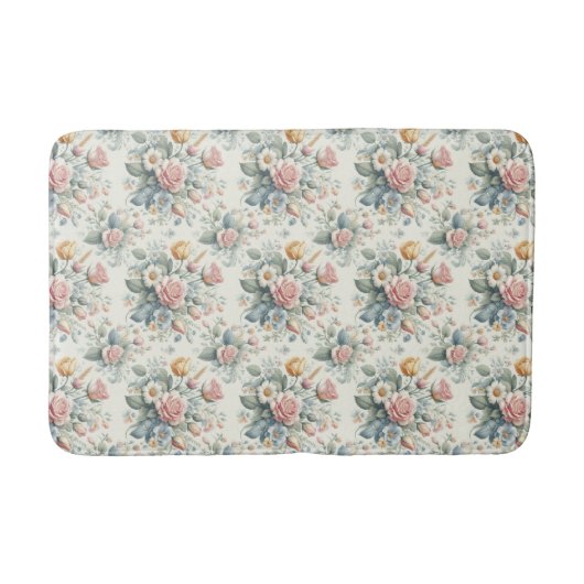 Tapis De Bain Rose (Devant)