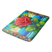 Tapis De Bain Rose (Angle)
