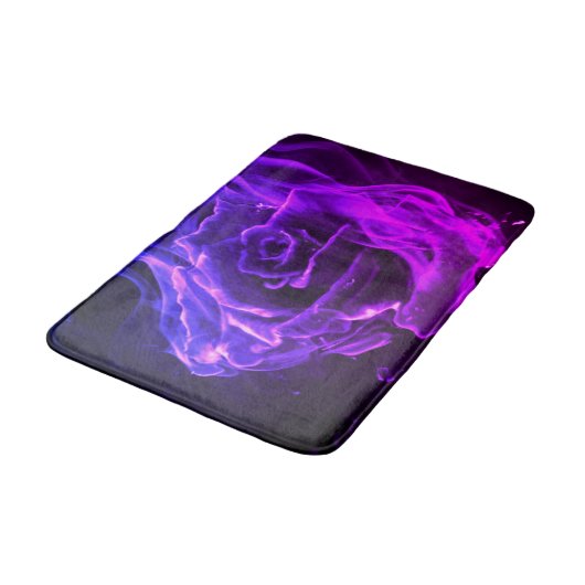 Tapis De Bain rose Abstrait (Angle)