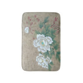 Tapis De Bain Rose blanche (Devant (Vertical))