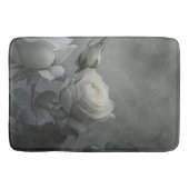 Tapis De Bain Rose blanche (Devant)
