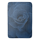 Tapis De Bain Rose bleu velours (devant Vertical)