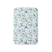 Tapis De Bain Rose bleue (Devant (Vertical))