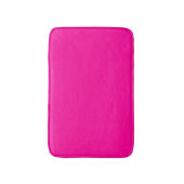 Tapis De Bain Rose chaud solide (Devant (Vertical))