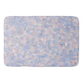 Tapis De Bain Rose clair et bleu (Devant)