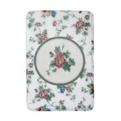 Tapis De Bain Rose Cross Stitch Bain Mat (Devant (Vertical))