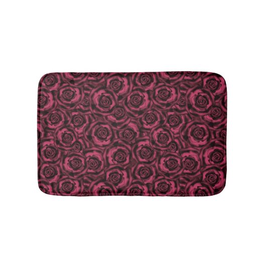Tapis De Bain Rose de Bourgogne (Devant)