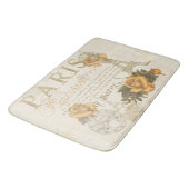 Tapis de bain rose de Tour Eiffel de Paris de (Angle)