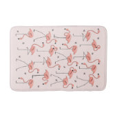 Tapis de bain rose flamants (Devant)