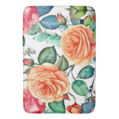 Tapis De Bain Rose Garden Bloom Design (devant Vertical)