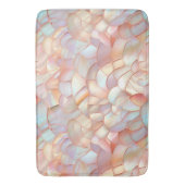 Tapis De Bain Rose gold iridescent chic mère de perle (devant Vertical)