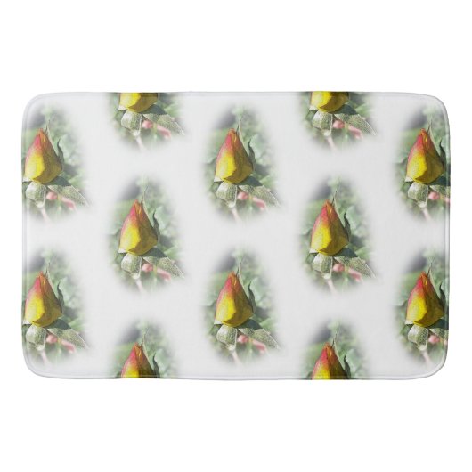 Tapis De Bain rose jaune (Devant)