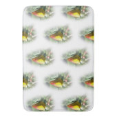 Tapis De Bain rose jaune (devant Vertical)