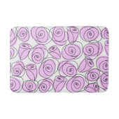 Tapis De Bain Rose Lilac (Devant)