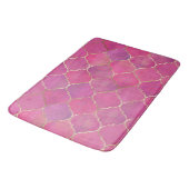Tapis De Bain rose marocain (Angle)